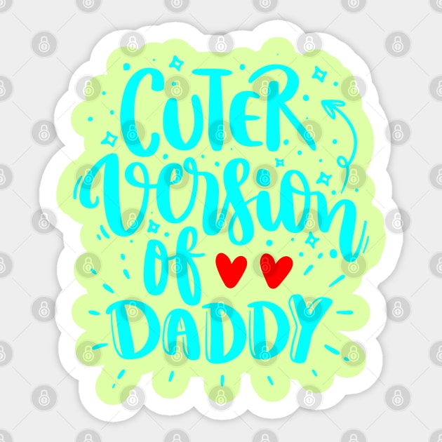 Cuter version of daddy Sticker by Oosters